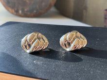 Load image into Gallery viewer, Vintage Silver Knot Earrings

