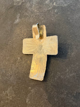 Load image into Gallery viewer, Rustic Silver Cross Pendant
