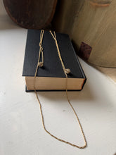 Load image into Gallery viewer, Loop Around Crystal Dangler Necklace
