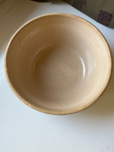 Load image into Gallery viewer, Vintage Glazed Cream Stoneware Bowl
