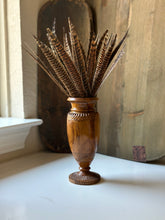 Load image into Gallery viewer, Olive Wood Carved Vase
