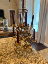 Load image into Gallery viewer, Golden Harvest Christmas Tree Candelabra
