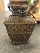 Load image into Gallery viewer, Vintage Rattan Asian Fish Trap Basket
