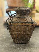 Load image into Gallery viewer, Vintage Rattan Asian Fish Trap Basket
