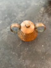Load image into Gallery viewer, Antique Art Nouveau Embossed Copper Vessel
