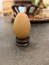 Load image into Gallery viewer, Primitive Amish Hand Painted Egg On Stand
