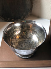 Load image into Gallery viewer, Small Tarnished Silverplated Bowl
