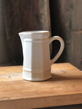 Load image into Gallery viewer, White Ironstone Creamer Pitcher
