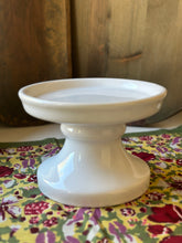 Load image into Gallery viewer, White Ceramic Pedestal
