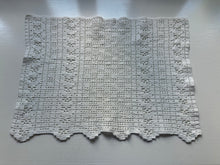 Load image into Gallery viewer, Crocheted Rectangular Table Mat
