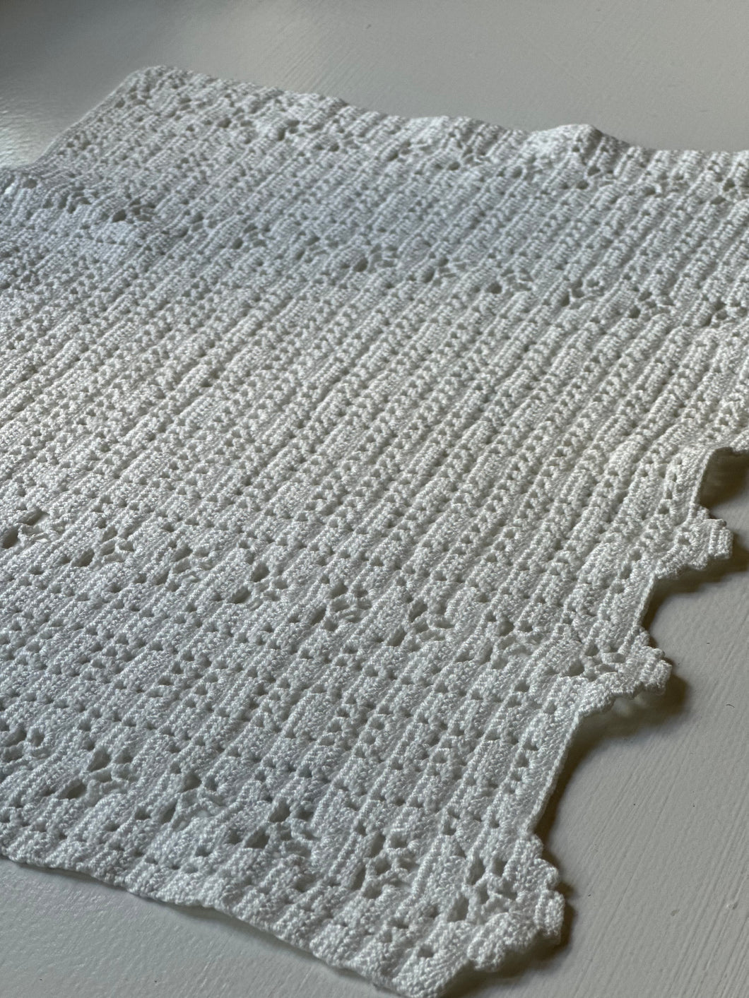 Crocheted Rectangular Table Mat