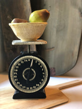Load image into Gallery viewer, Vintage 1930s Black Kitchen Scale
